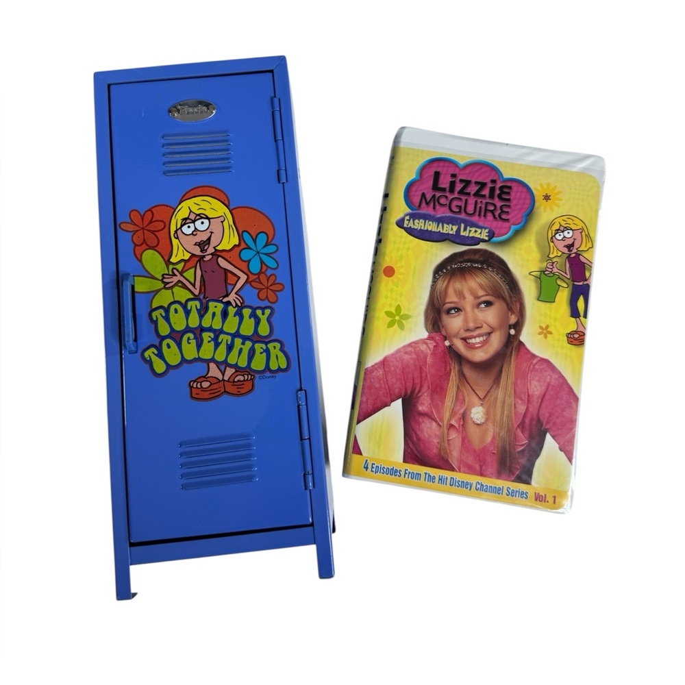 Lizzy McGuire Vintage Y2K Disney Locker & VHS Episodes Show Hilary Duff - Picture 13 of 16
